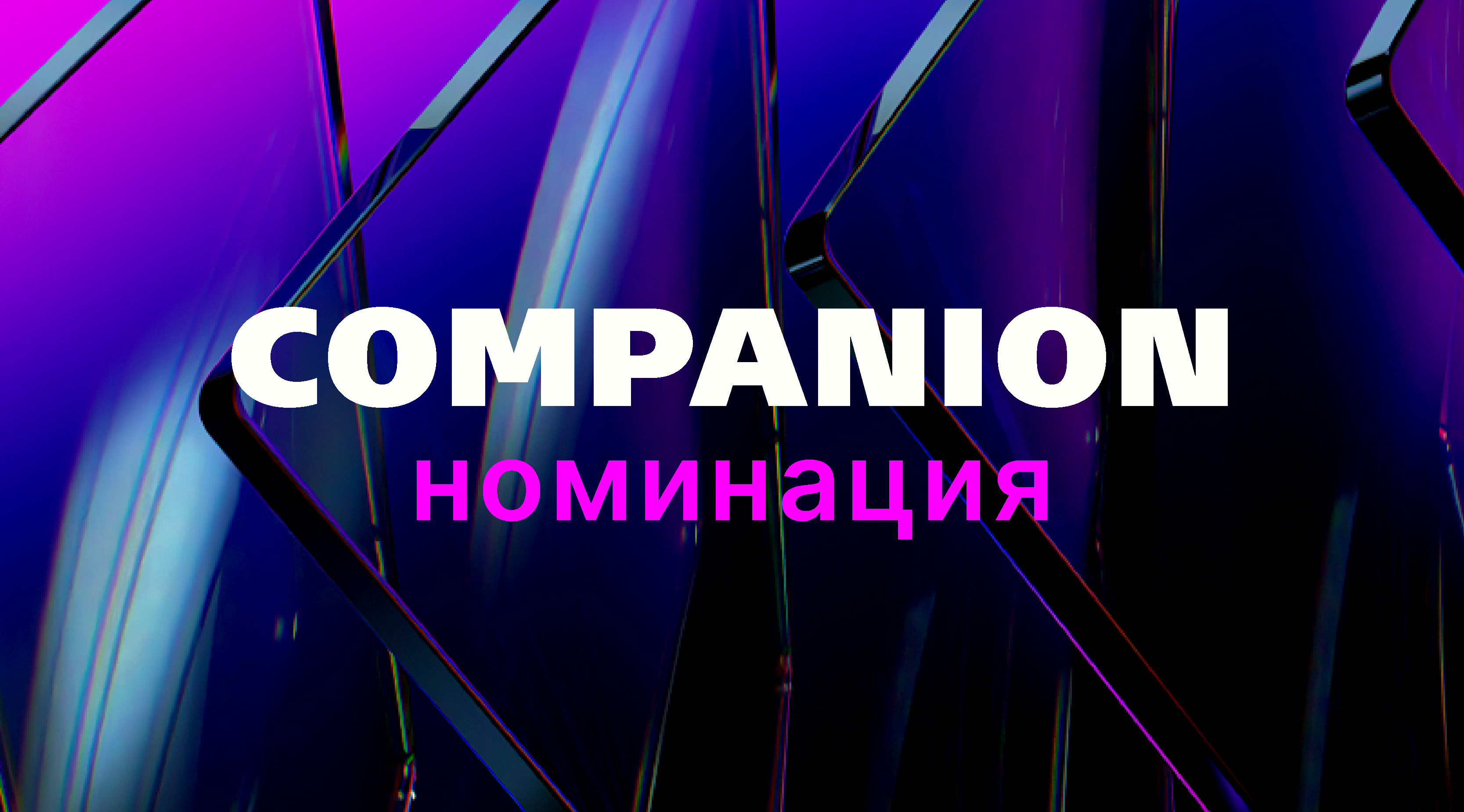 Специальная номинация "Companion"