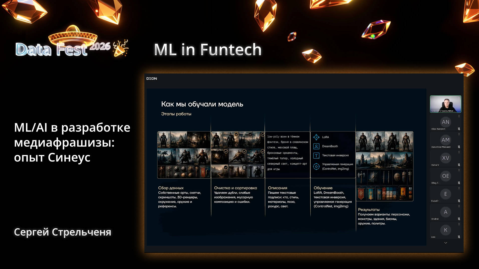 ML/AI в разработке медиафраншизы: опыт Синеус