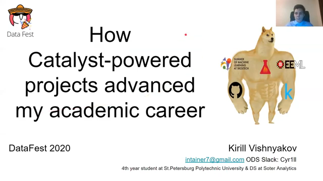 How Catalyst-powered projects advanced my academic career