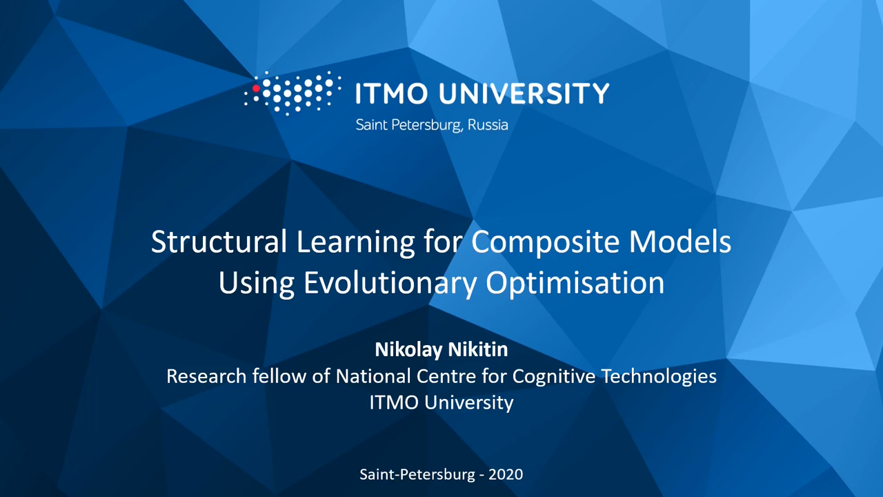 Structural Learning for Composite Models Using Evolutionary Optimisation