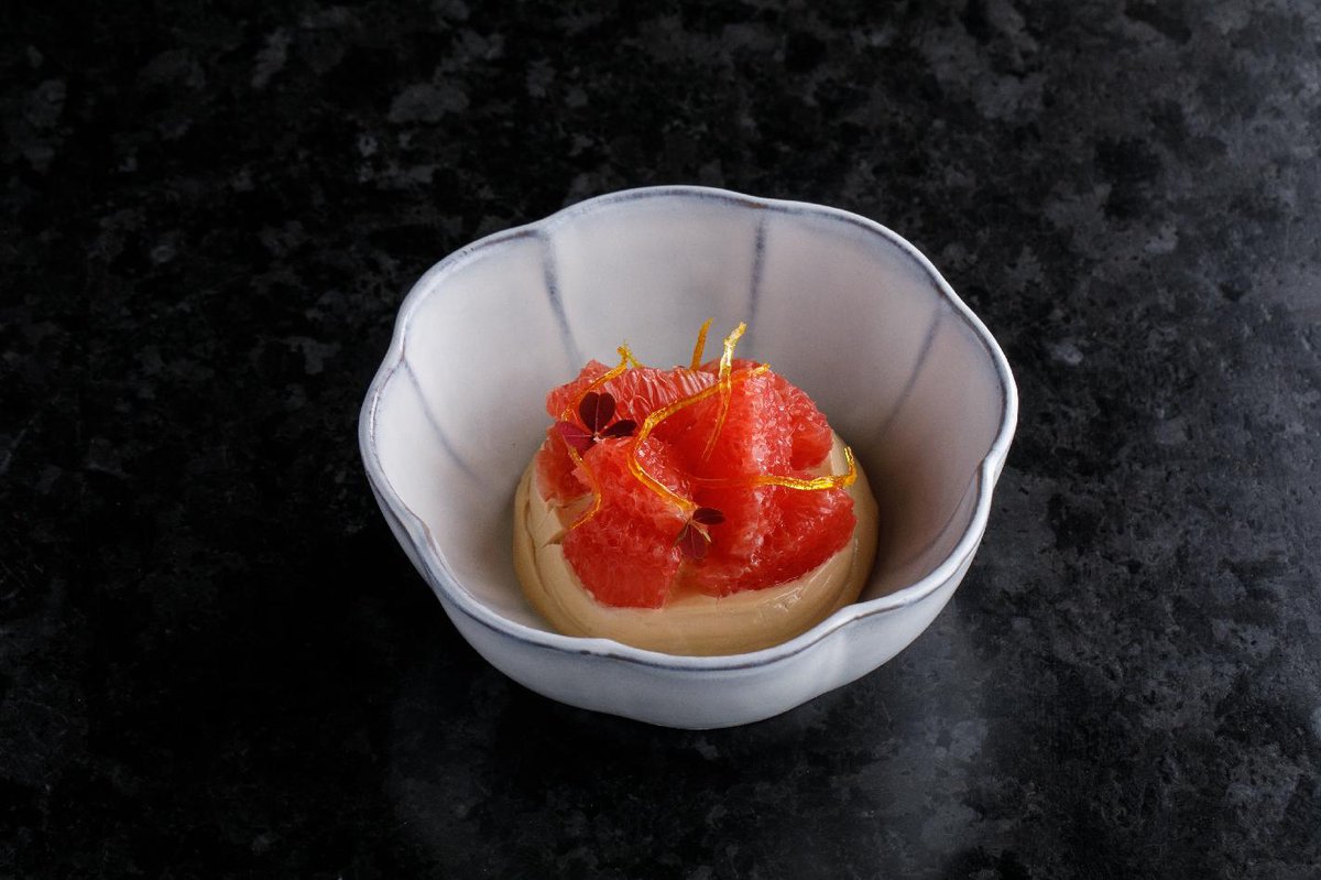 Карамельный крем с грейпфрутом