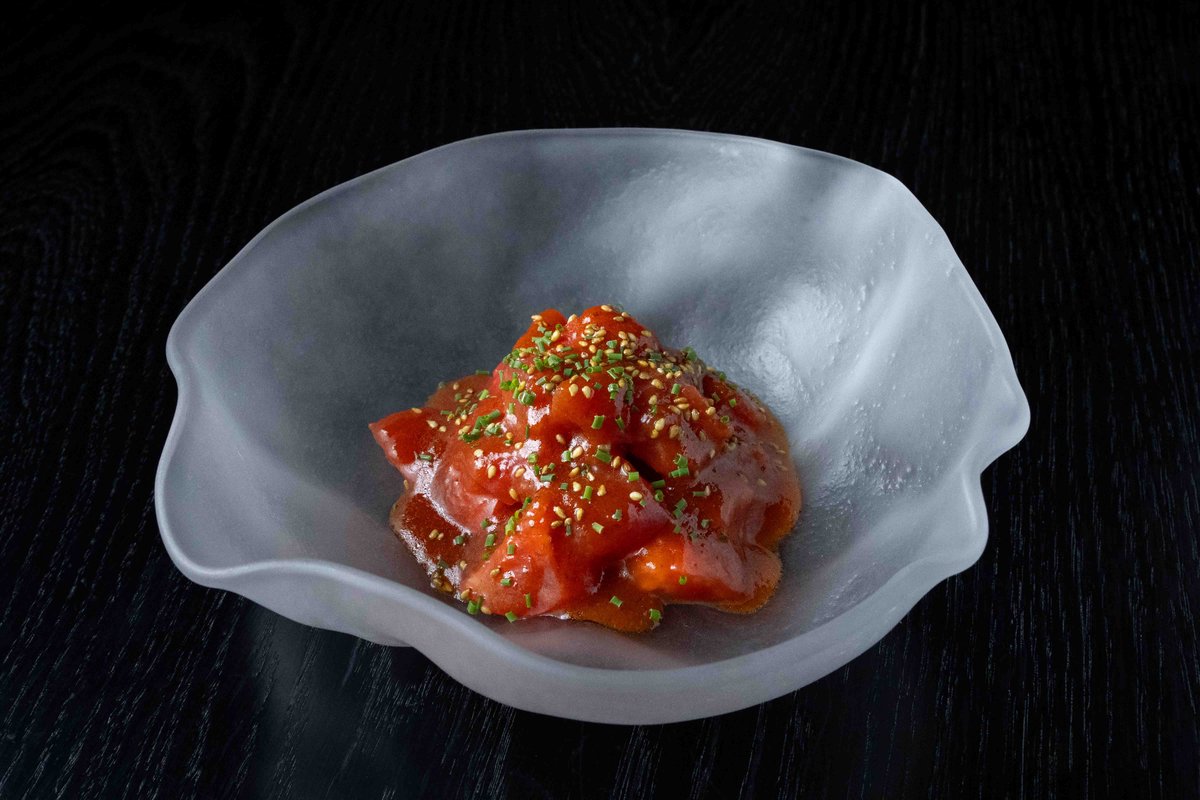 Севиче из тунца с томатами