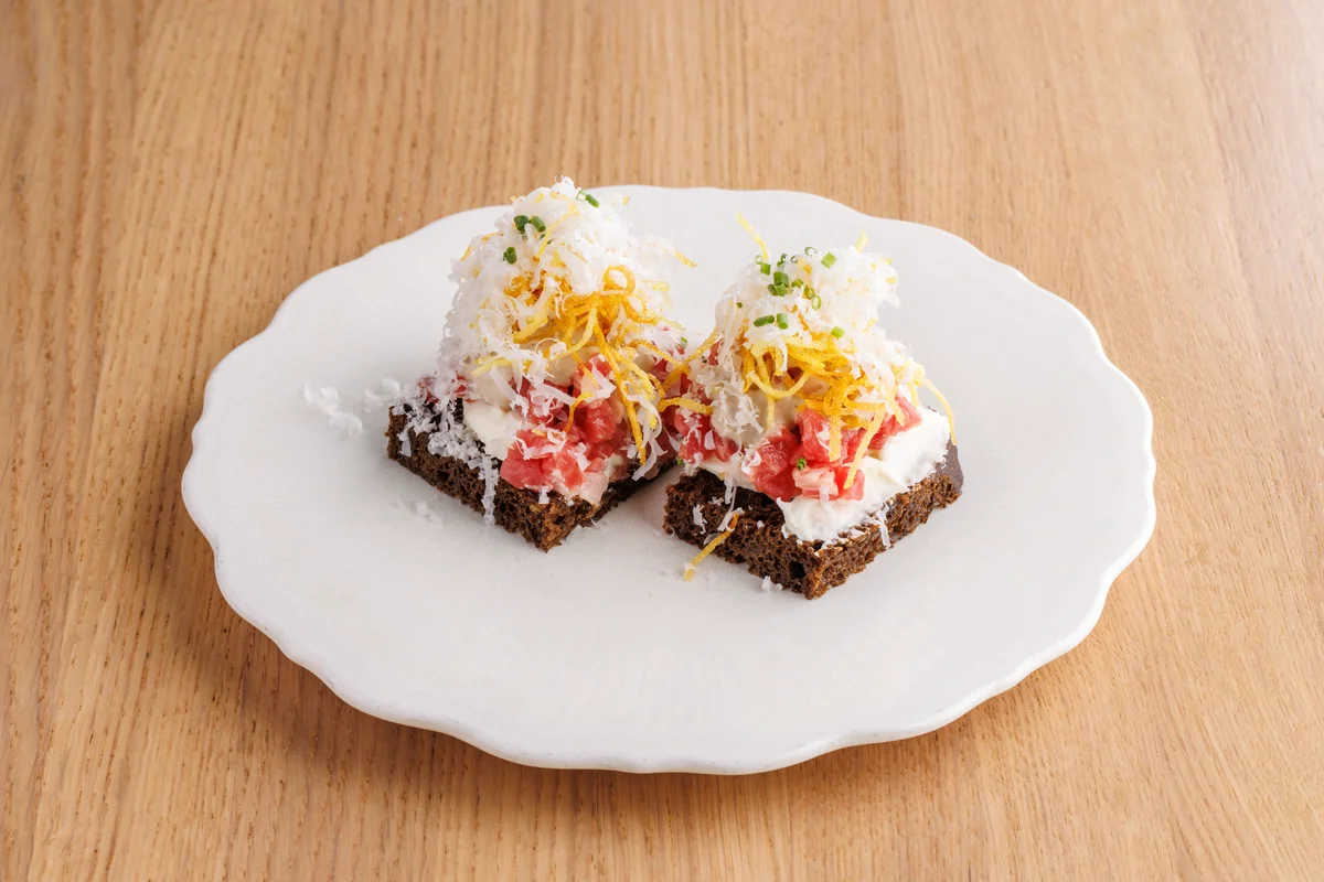 Трюфельный тартар из говядины