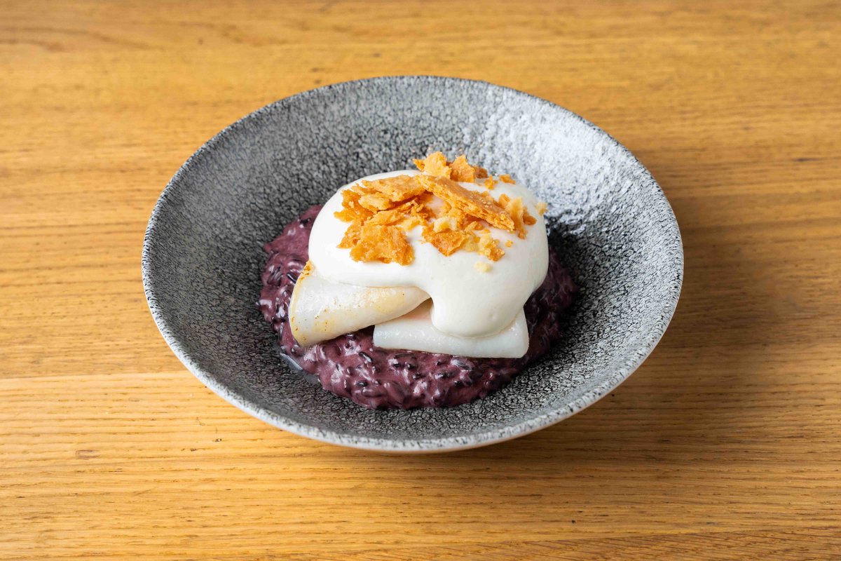 Кальмар с рисом неро венеро