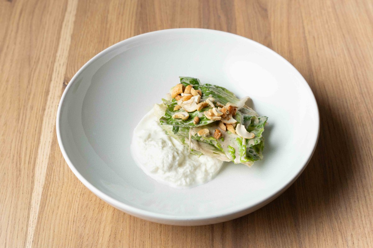 Буррата с трюфельным соусом