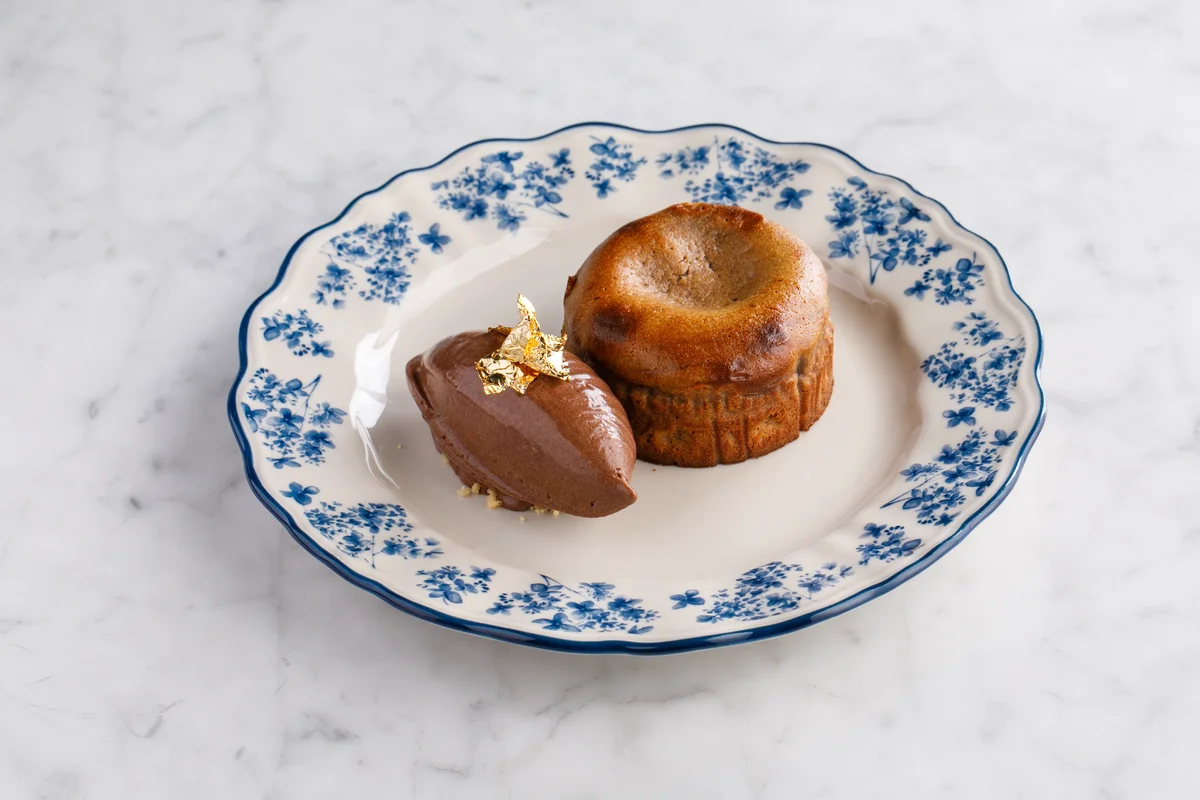 Шоколадный фондан