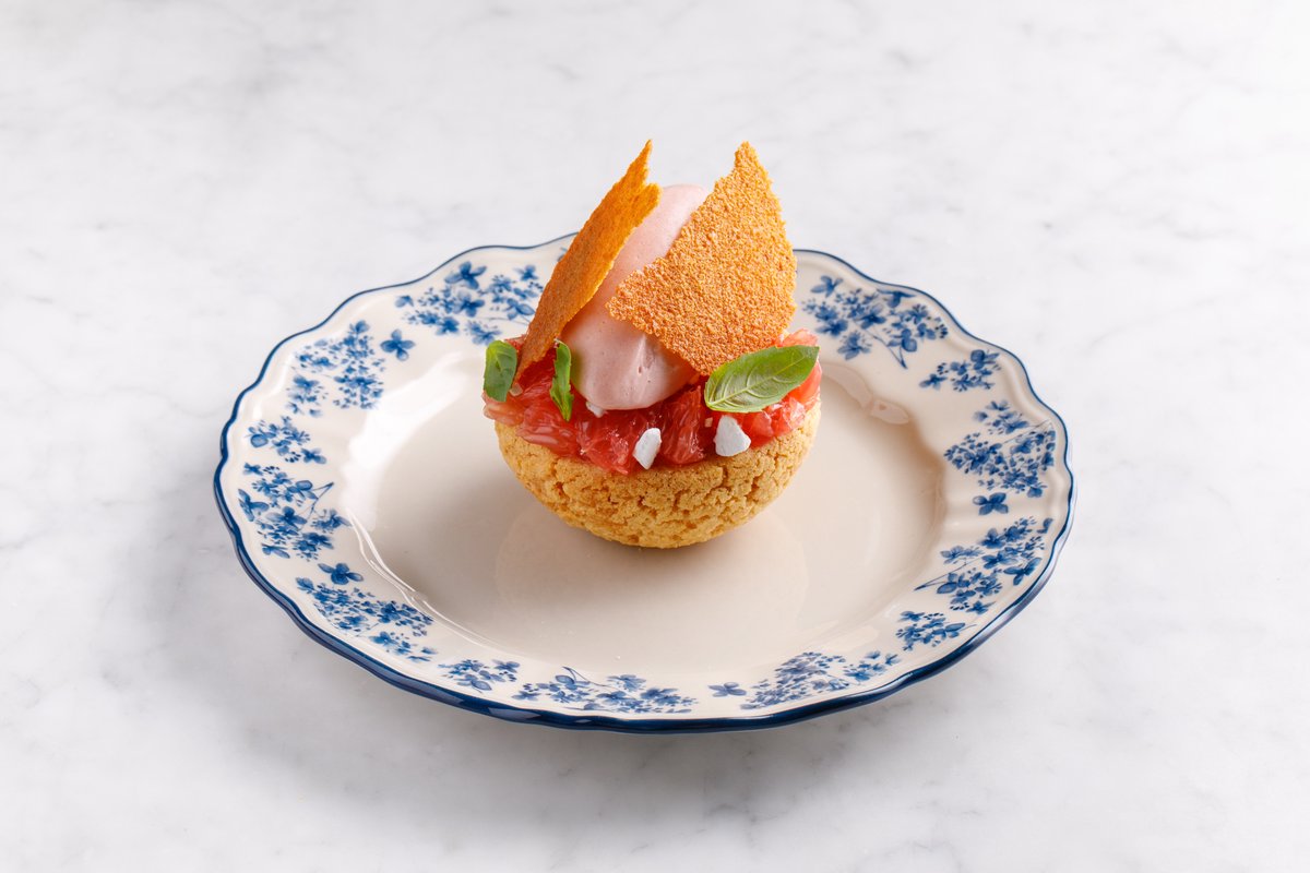 Шу с грейпфрутом