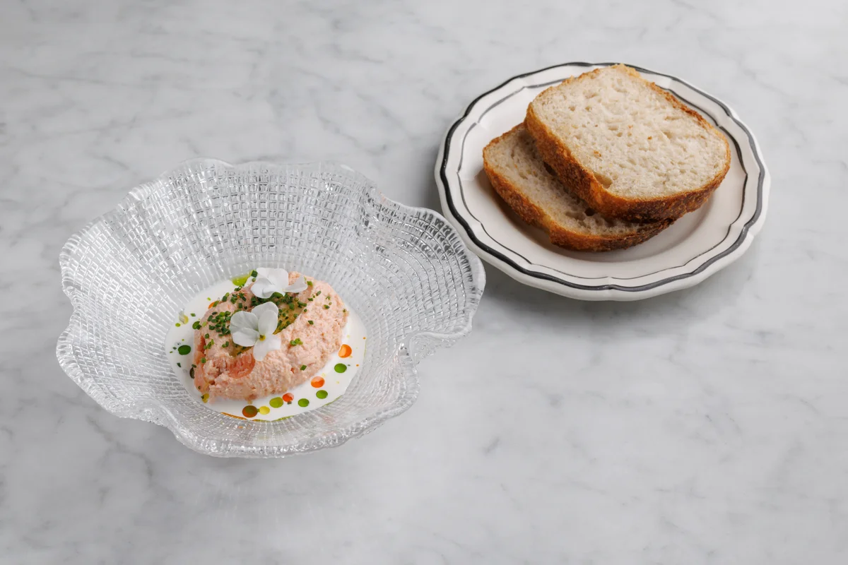 Риет из копченого лосося