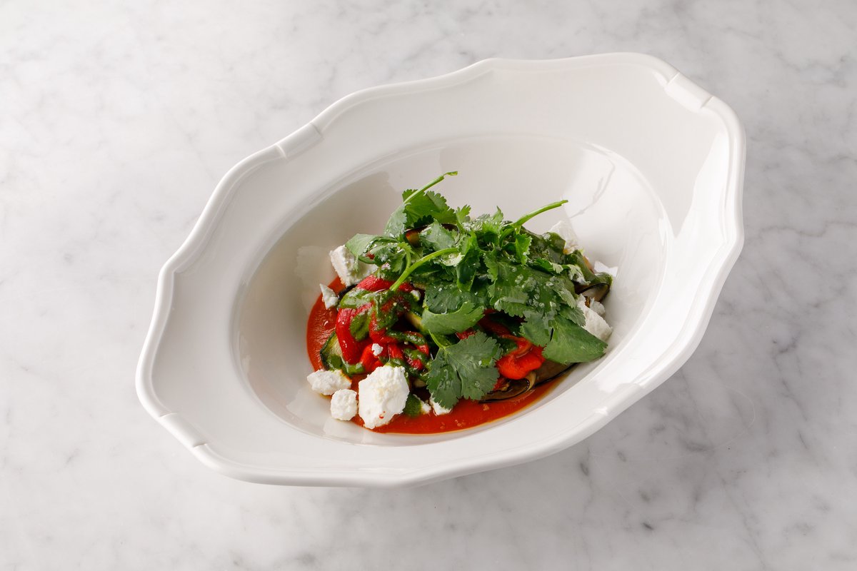 Рататуй с сыром фета