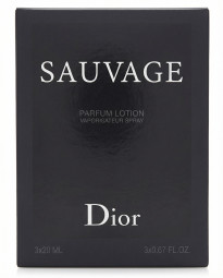 Dior Sauvage 3х20 ml (Парфюмерная вода)