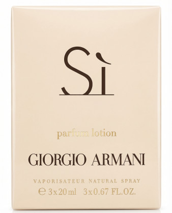Armani Si 3х20 ml (Парфюмерная вода)