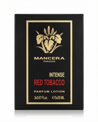 Mancera Red Tobacco Intense 3x20 ml (Парфюмерная вода)