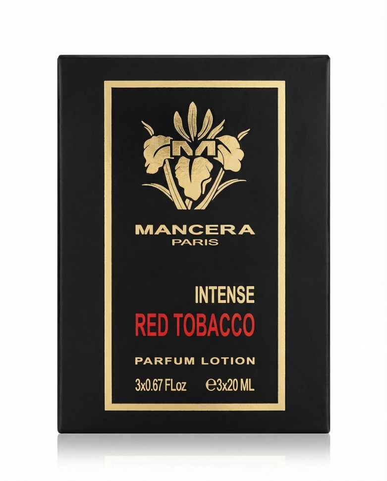 Mancera Red Tobacco Intense 3x20 ml (Парфюмерная вода)
