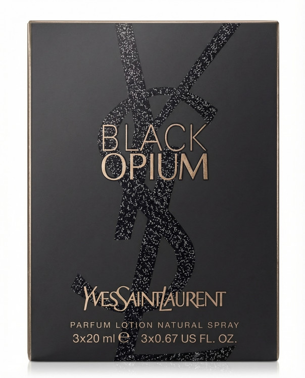 YSL Black Opium 3x20 ml (Парфюмерная вода)