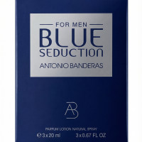 Antonio Banderas Blue Seduction for Men 3х20 ml (Парфюмерная вода)
