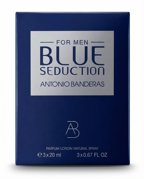 Antonio Banderas Blue Seduction for Men 3х20 ml (Парфюмерная вода)