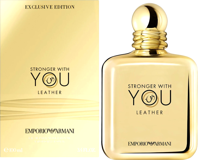 Giorgio Armani Stronger With You Leather 100ml TESTER (Оригинал) Туалетная вода