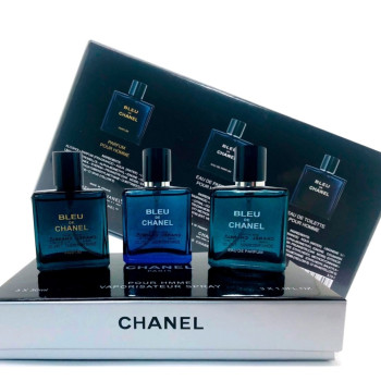 Подарочный набор Chanel Bleu 3x30ml