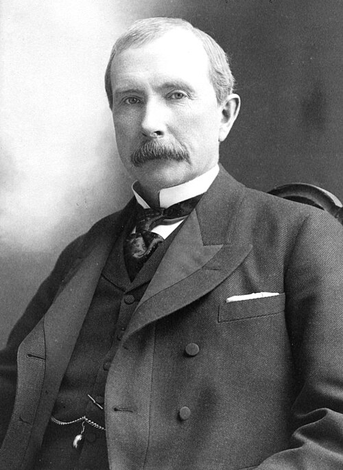 Джон Рокфеллер, портрет 1907 года