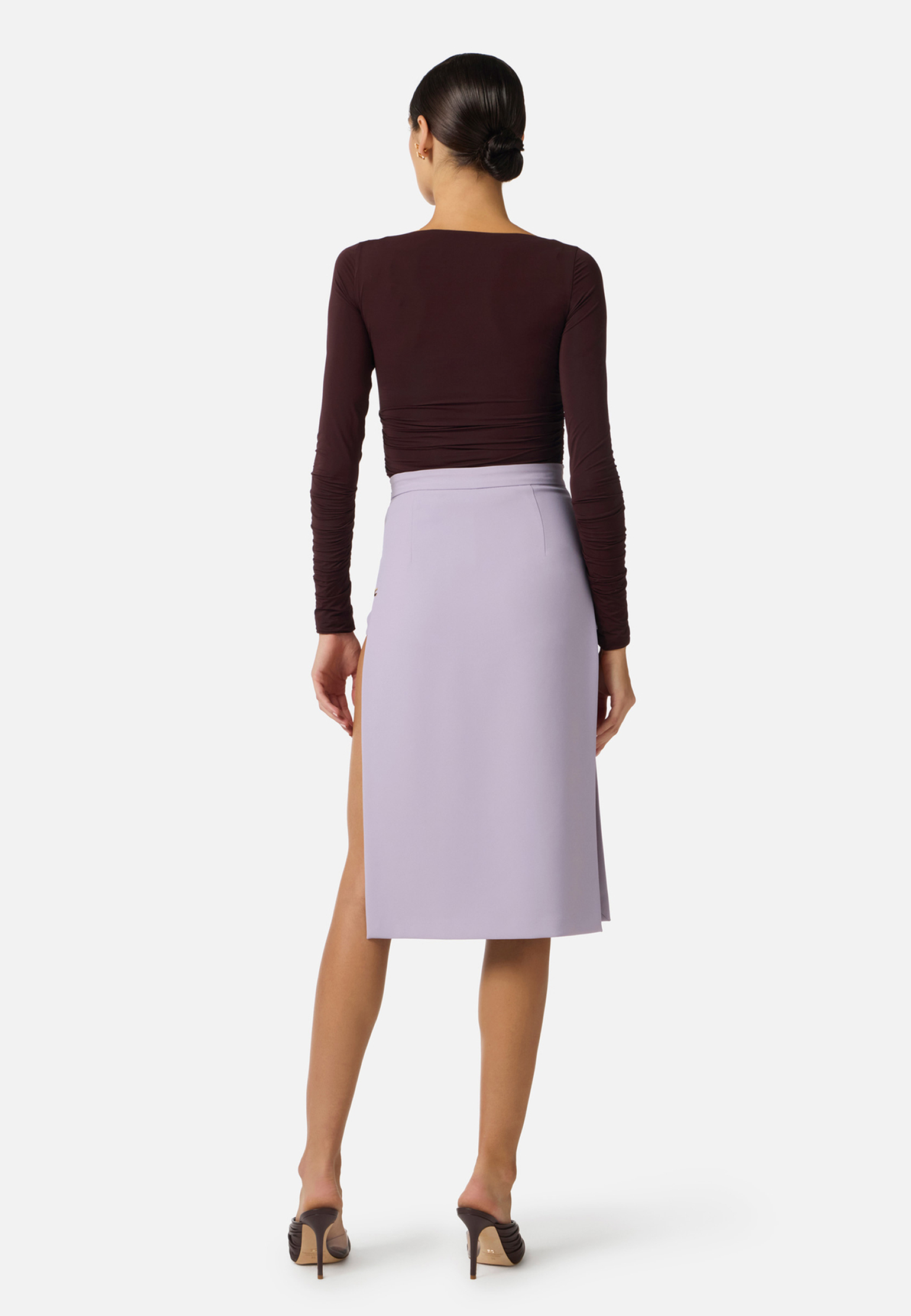 

Пуловер ELISABETTA FRANCHI, Коричневый, Коричневый