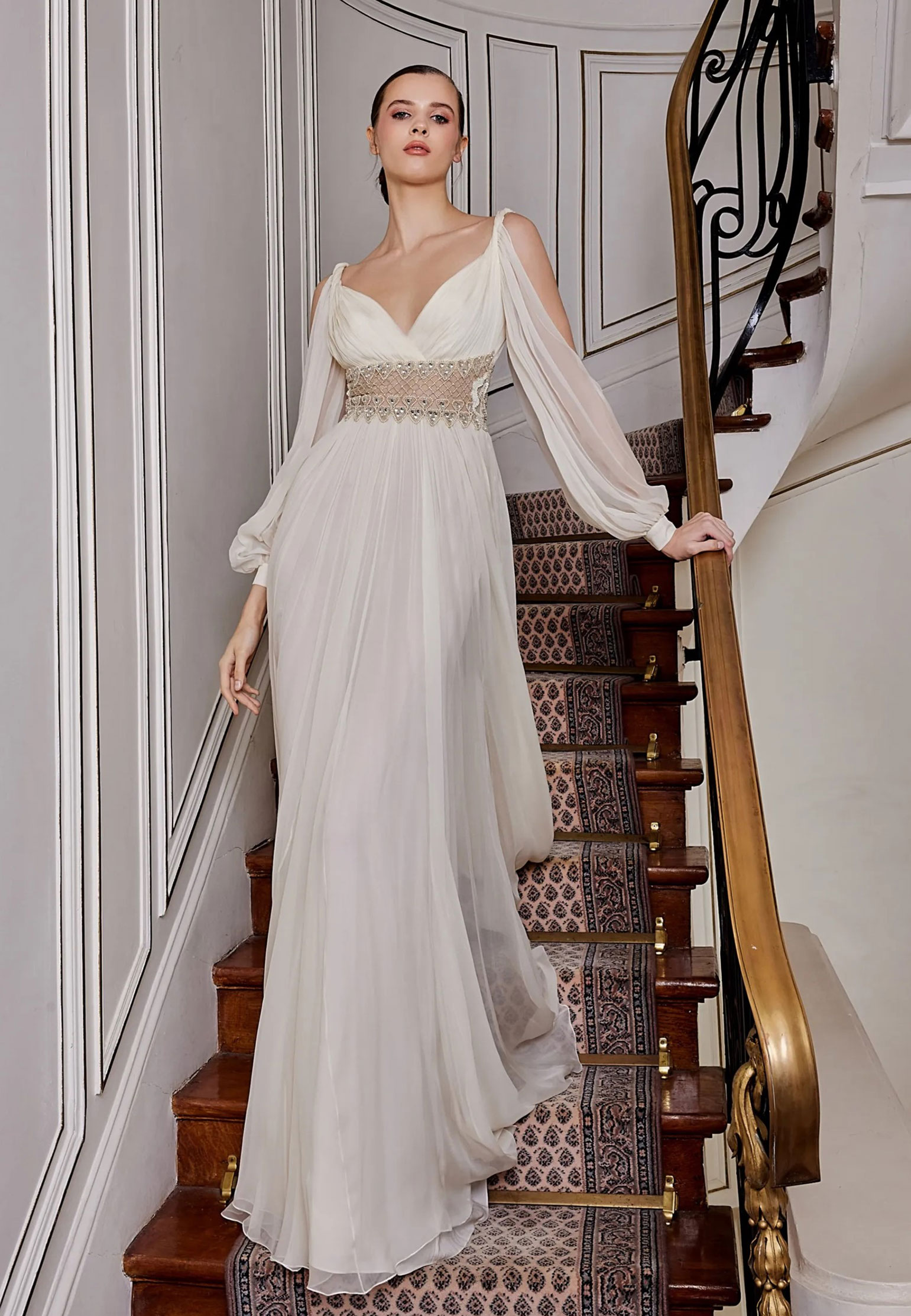 

Платье ZUHAIR MURAD, Белый, Белый