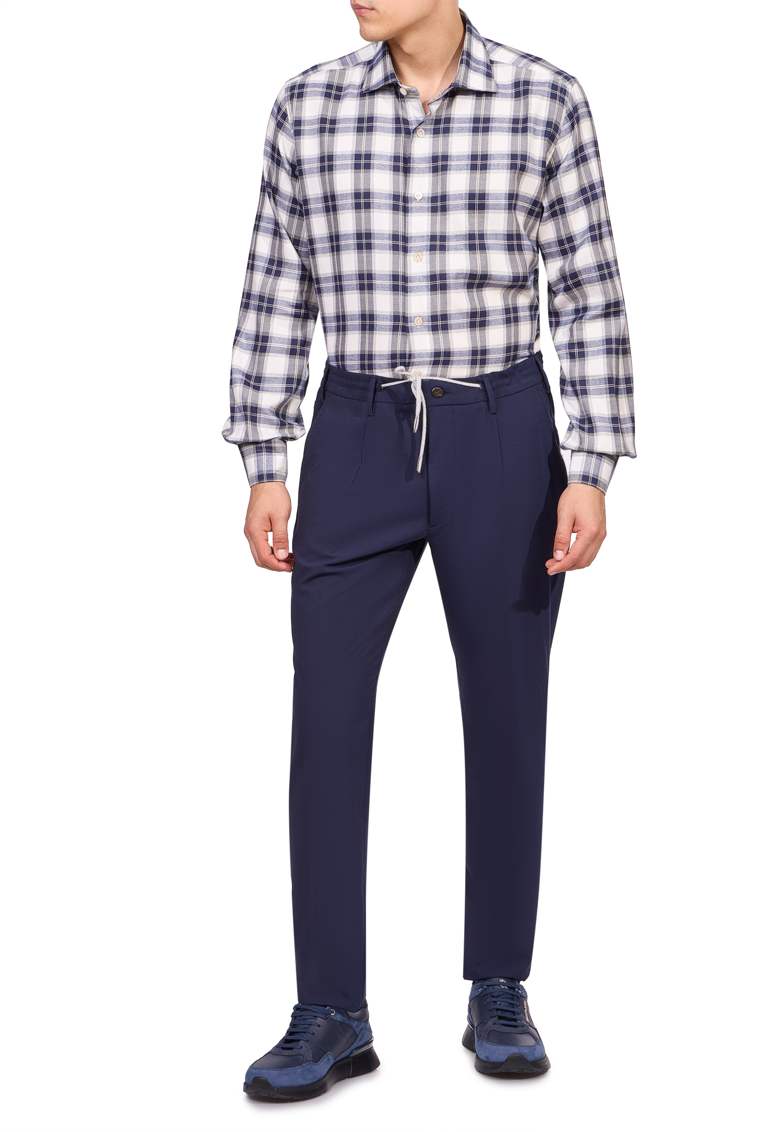 

Рубашка ELEVENTY, Синий, Синий