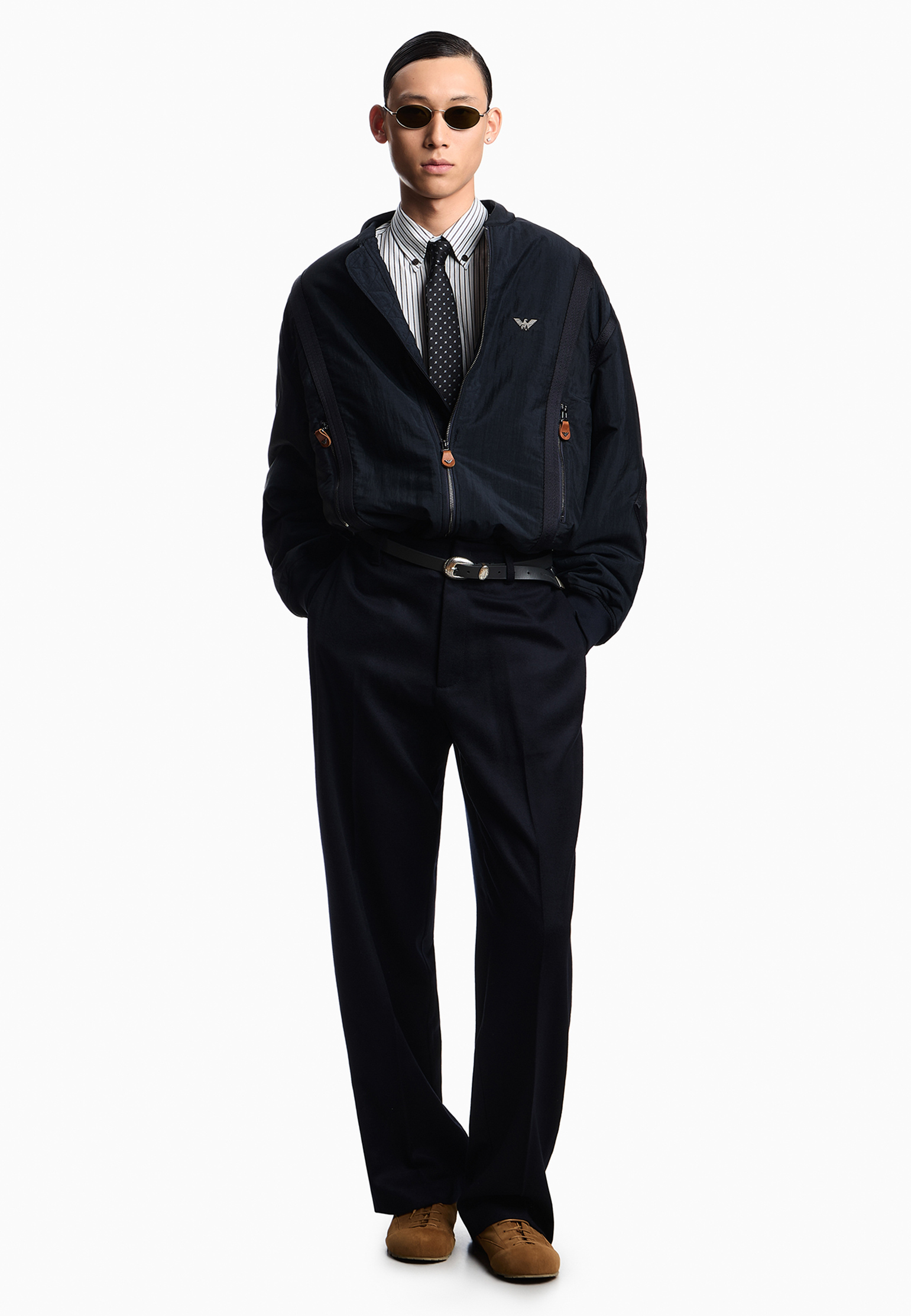 

Бомбер EMPORIO ARMANI, Синий, Синий