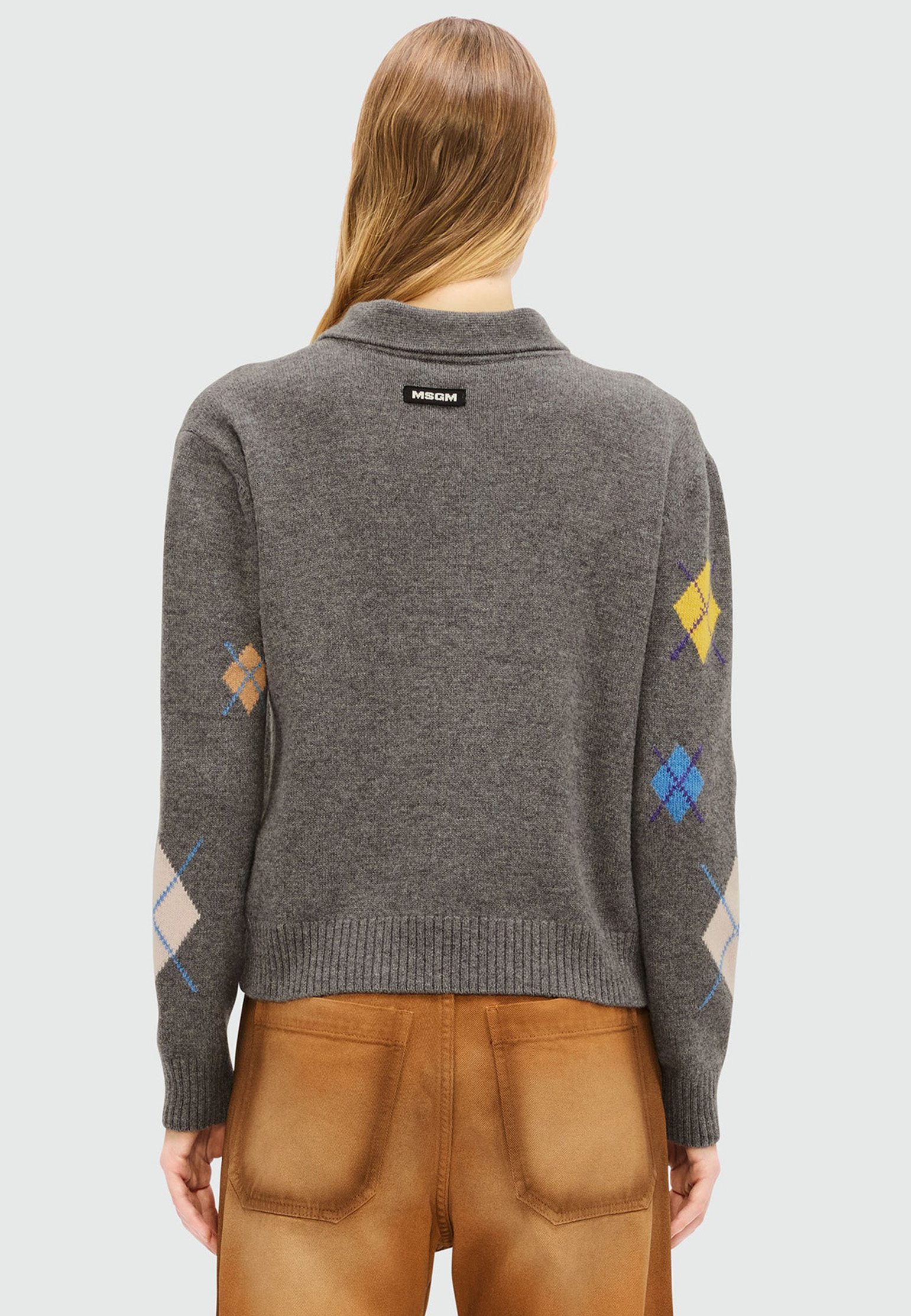 

Джемпер MSGM, Серый, Серый