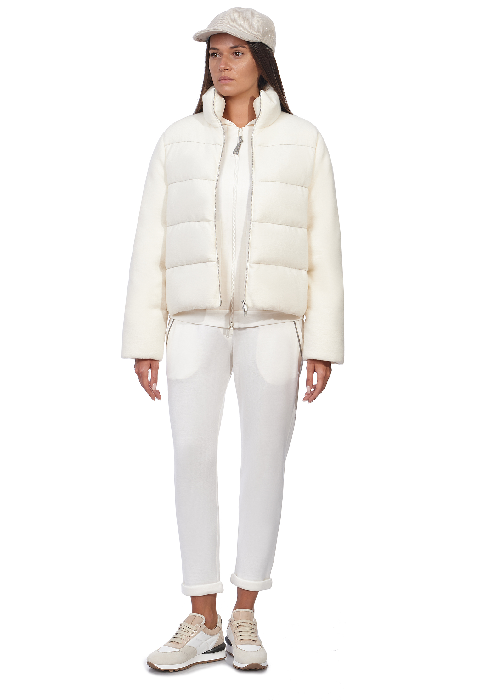 

Брюки BRUNELLO CUCINELLI, Белый, Белый