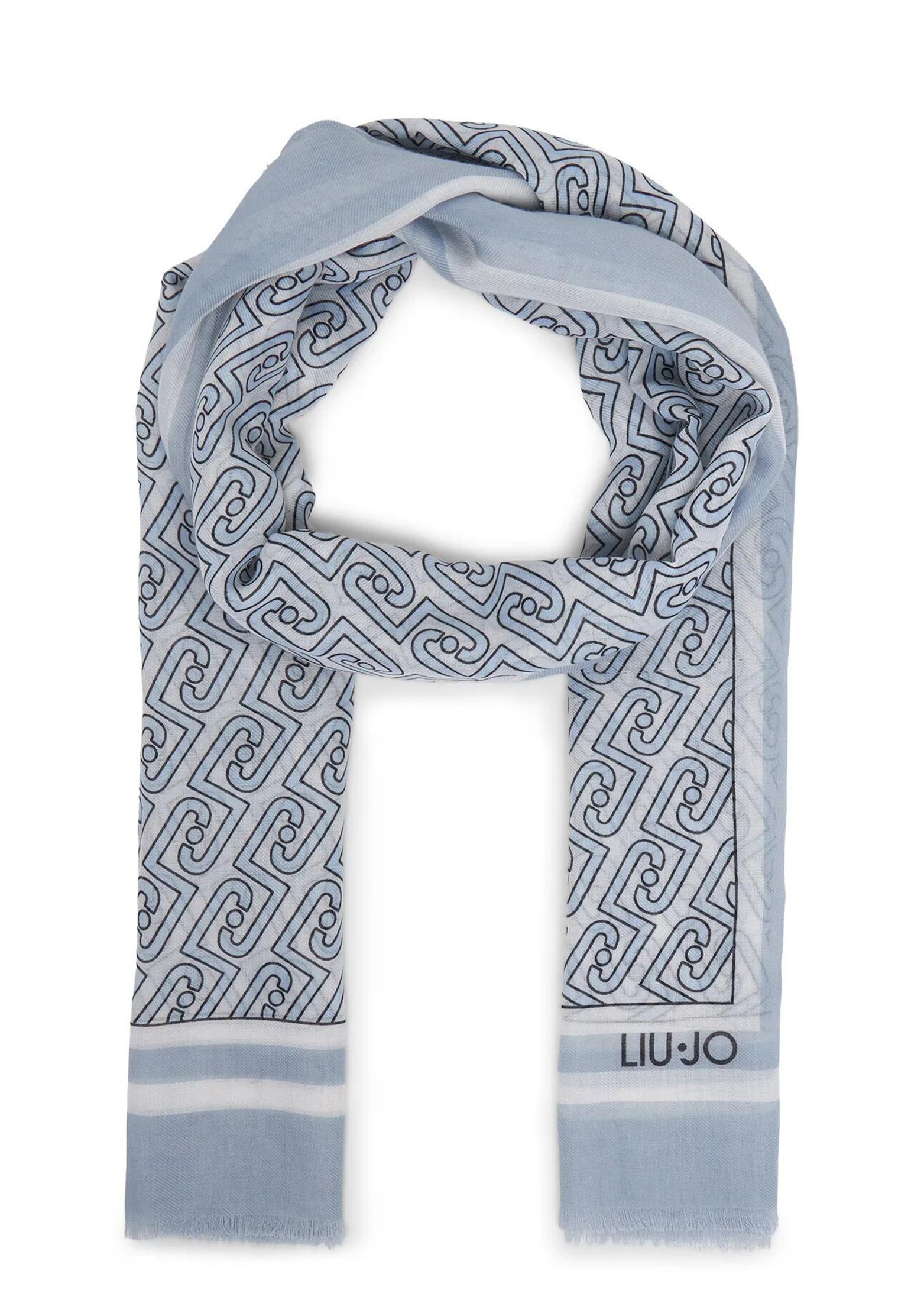 

Палантин LIU JO, Голубой, Голубой