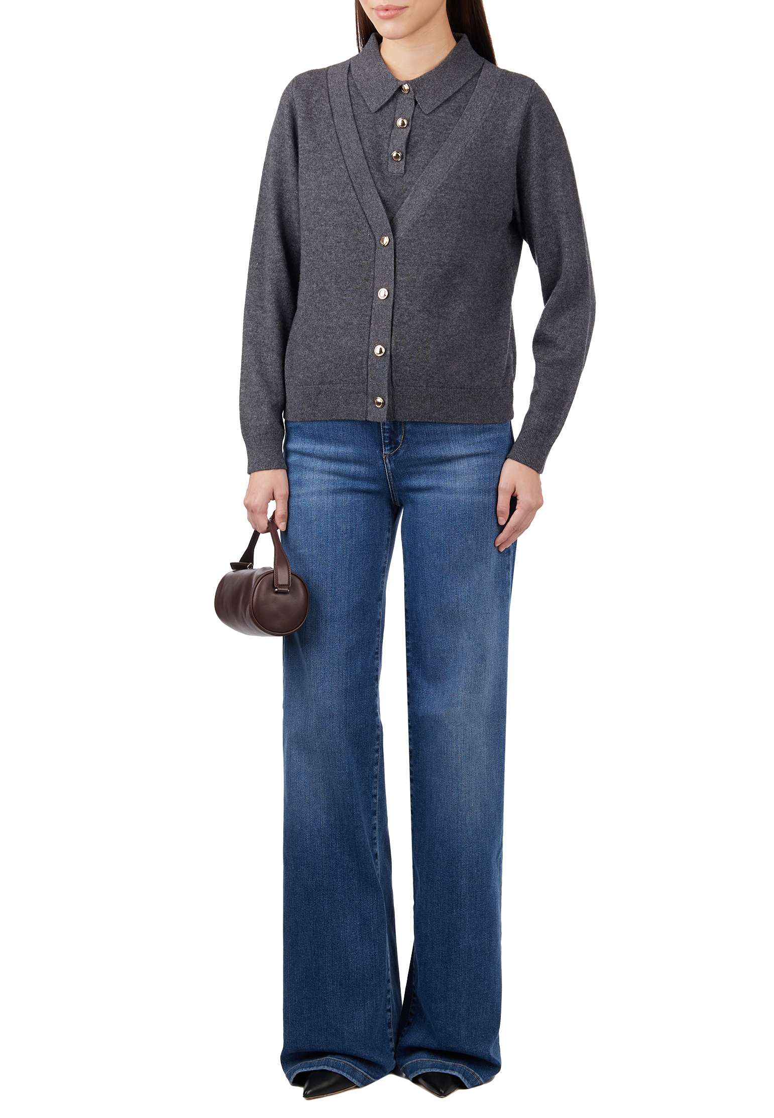 

Кардиган SFILATO, Серый, Серый