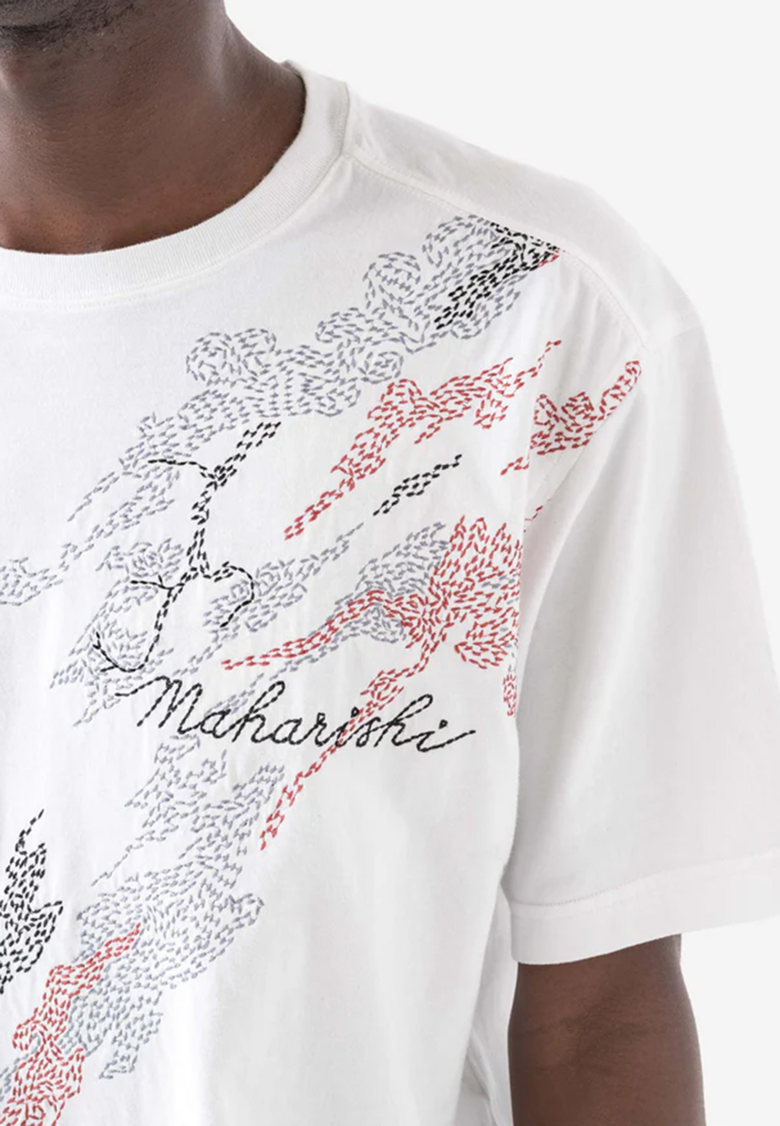 

Футболка MAHARISHI, Белый, Белый