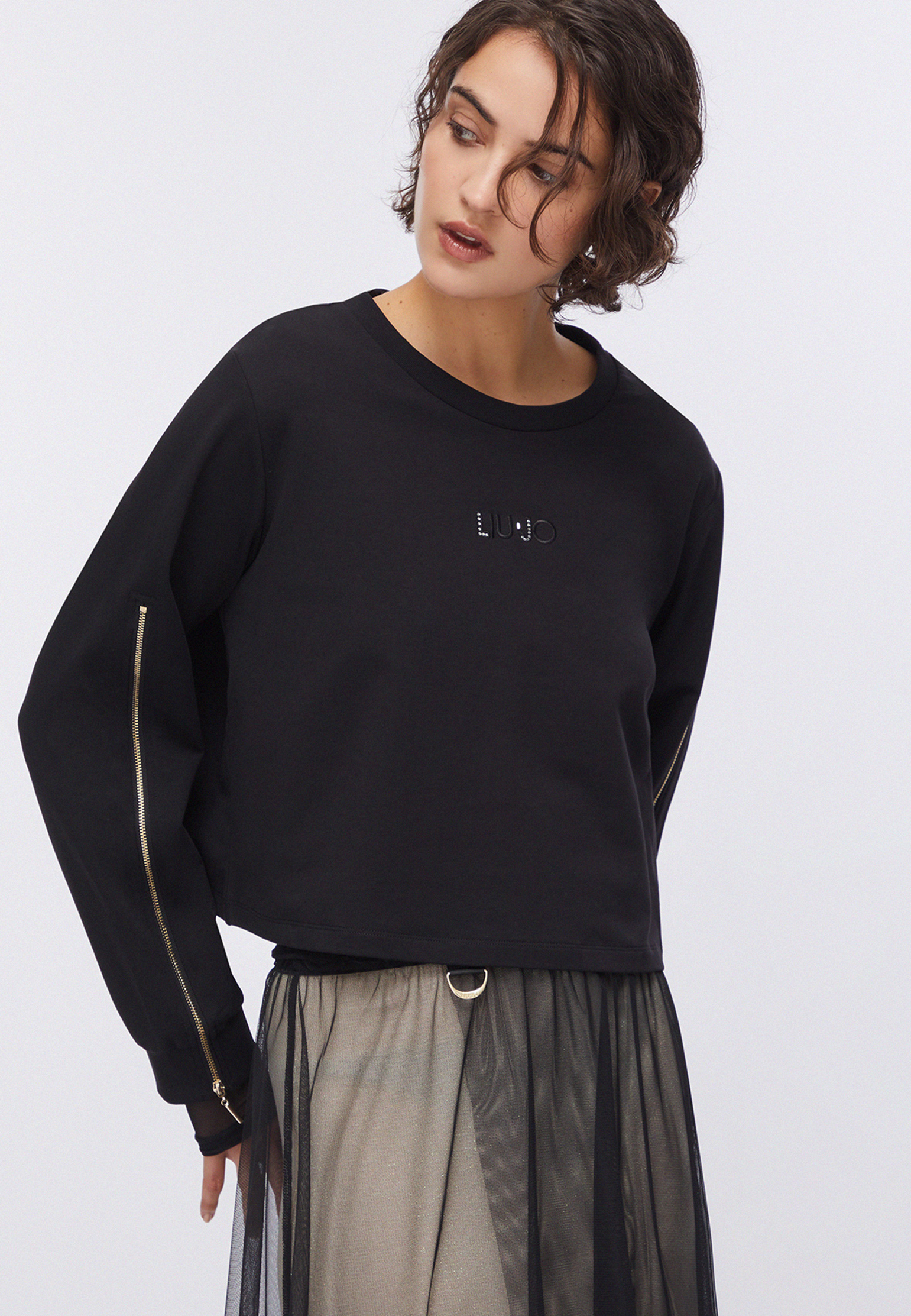 

Свитшот LIU JO, Черный, Черный