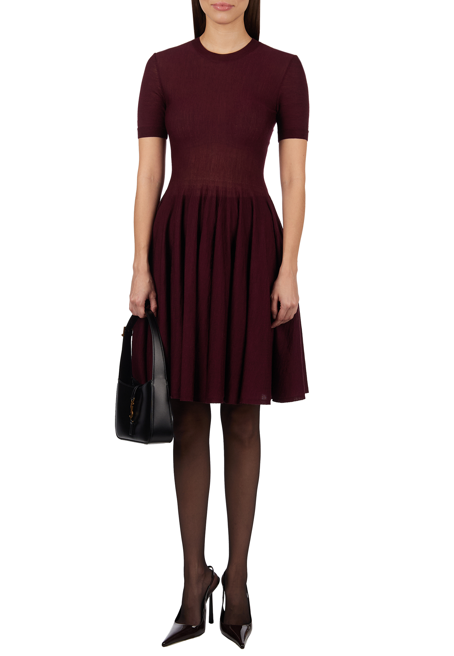 

Платье ALAiA, Фиолетовый, Фиолетовый