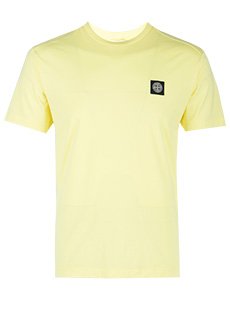 Желтая футболка STONE ISLAND