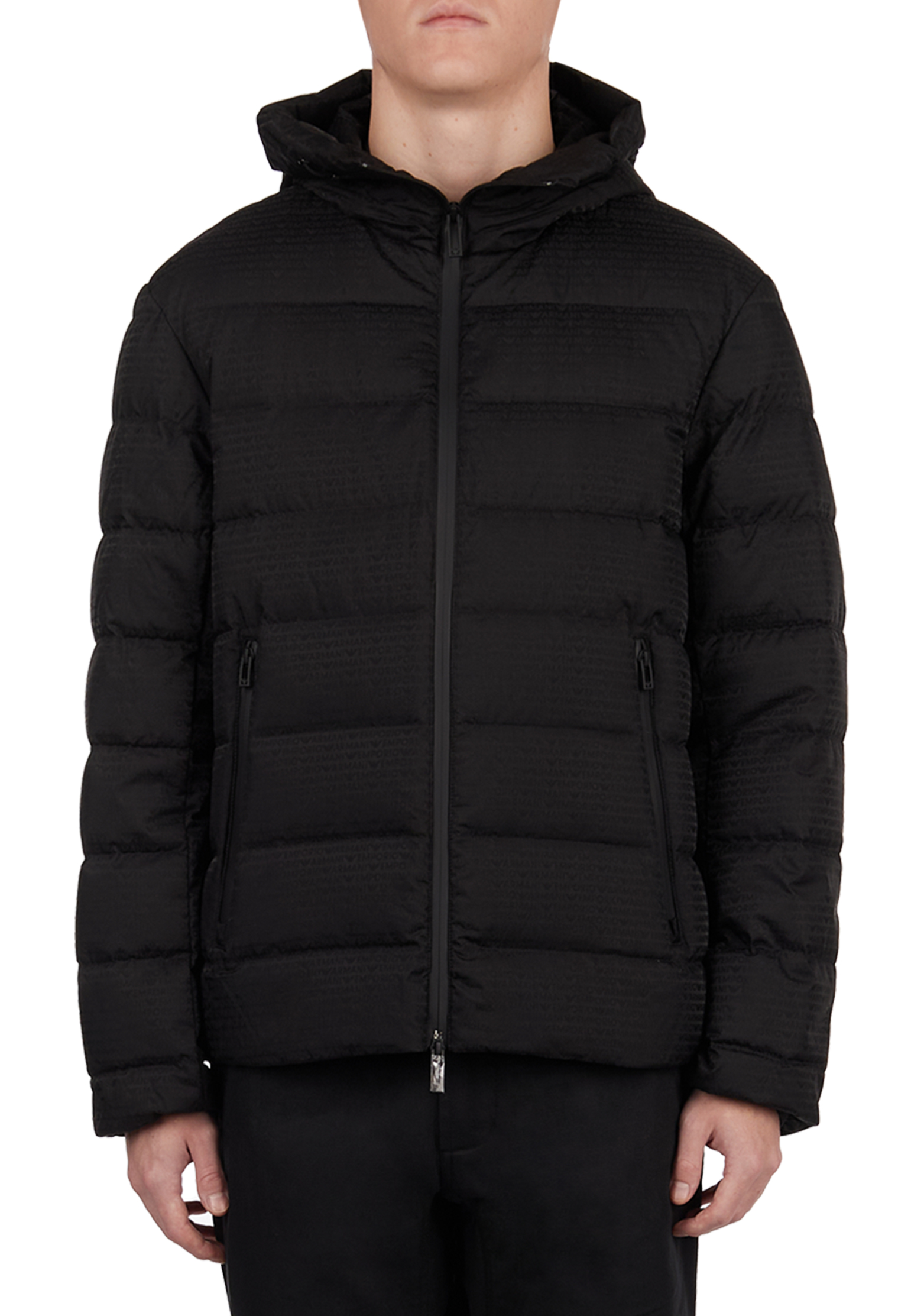 

Пуховик EMPORIO ARMANI, Черный, Черный