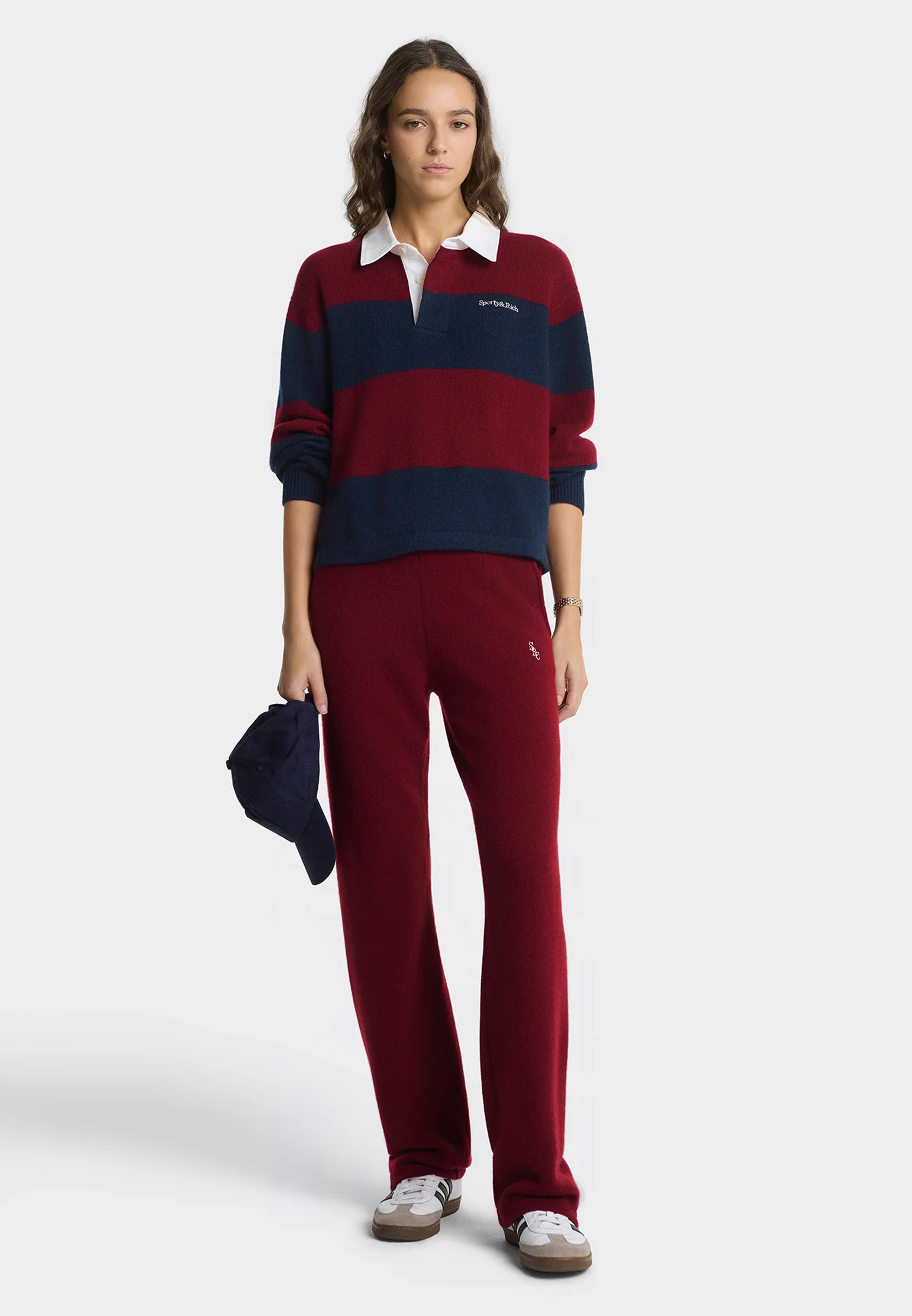 

Брюки SPORTY&RICH, Бордовый, Бордовый