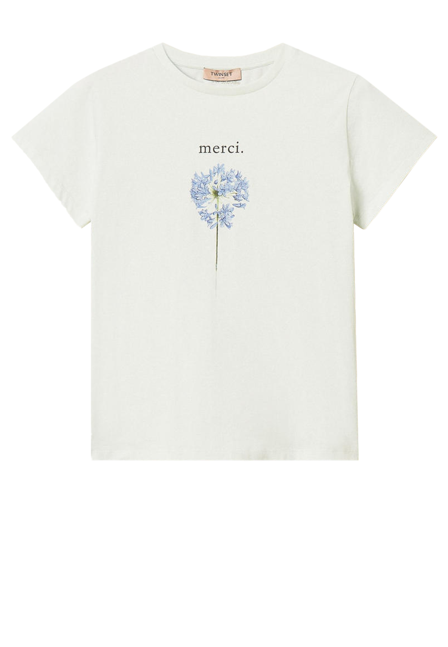 

Футболка TWINSET Milano, Голубой, Голубой