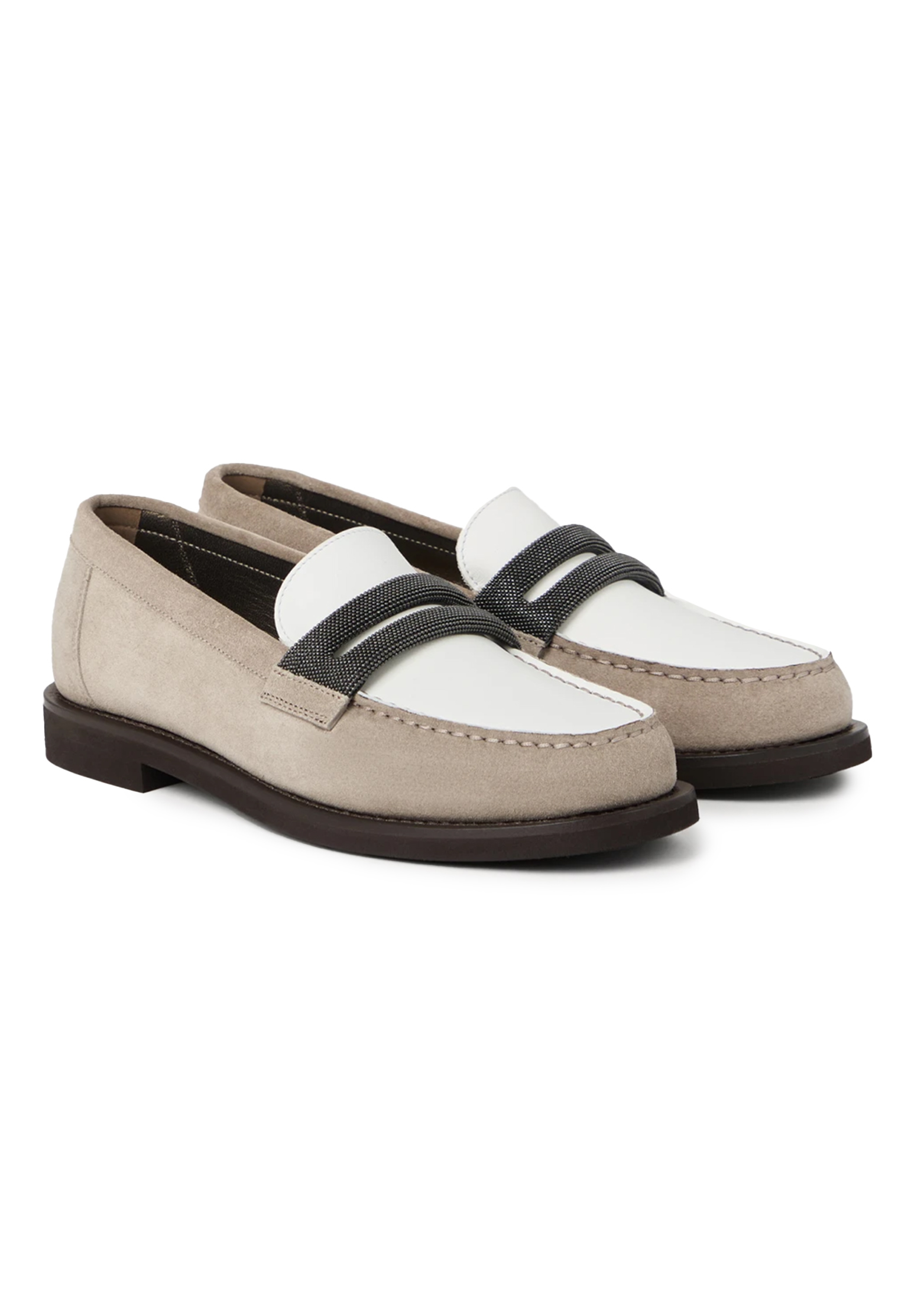 

Лоферы BRUNELLO CUCINELLI, Коричневый, Коричневый