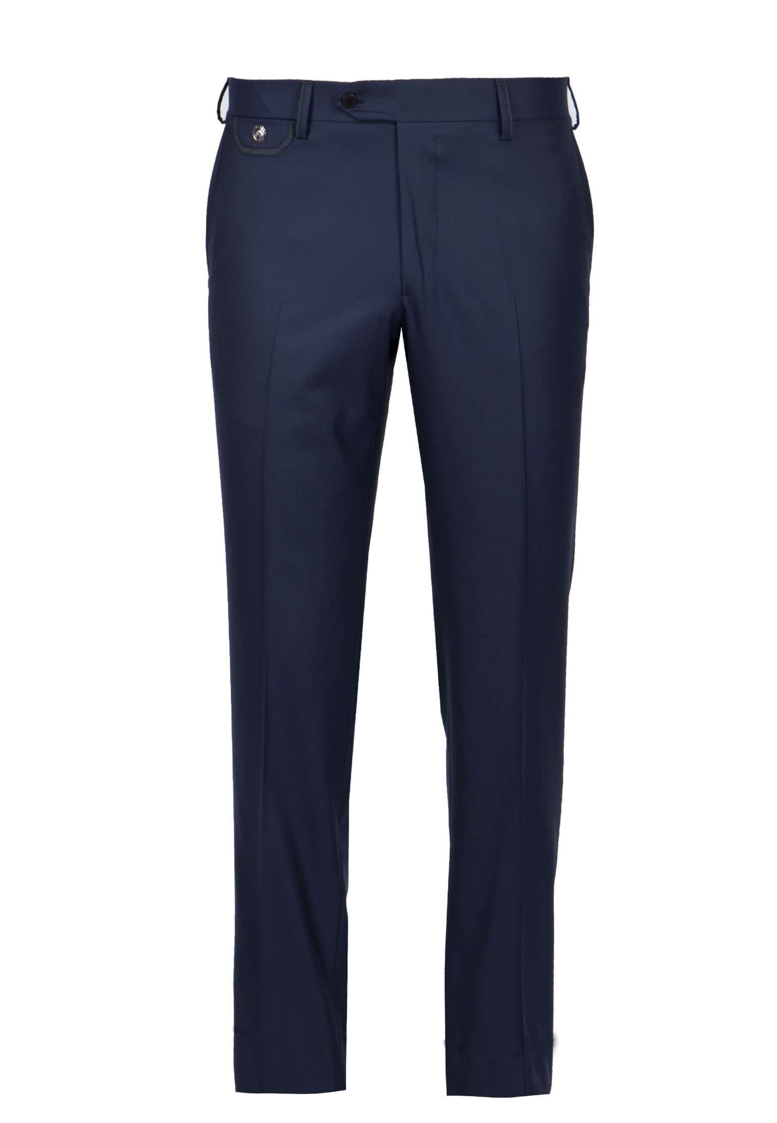 Шерстяные брюки STEFANO RICCI Синий, размер 60