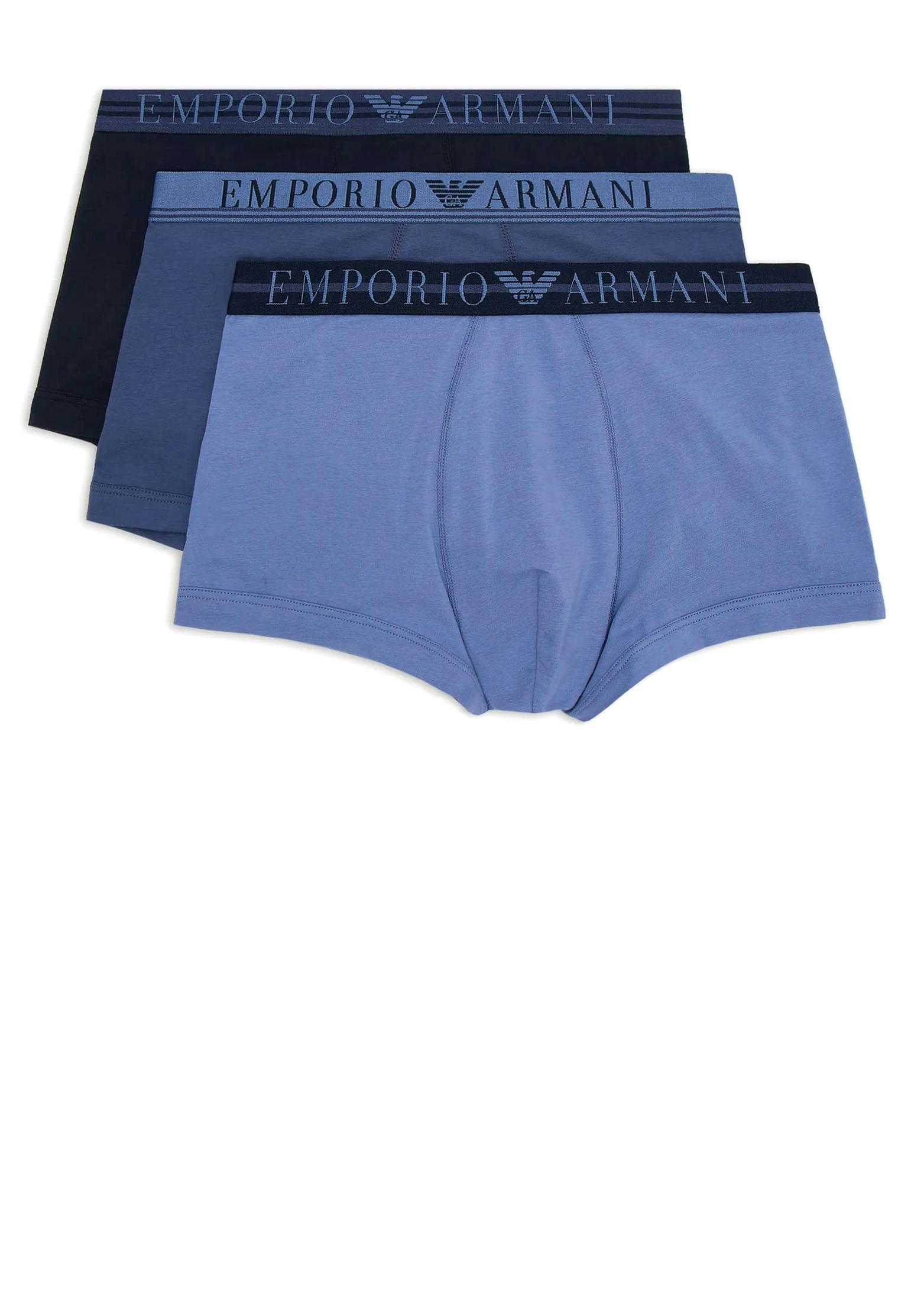 Трусы EMPORIO ARMANI Underwear синего цвета