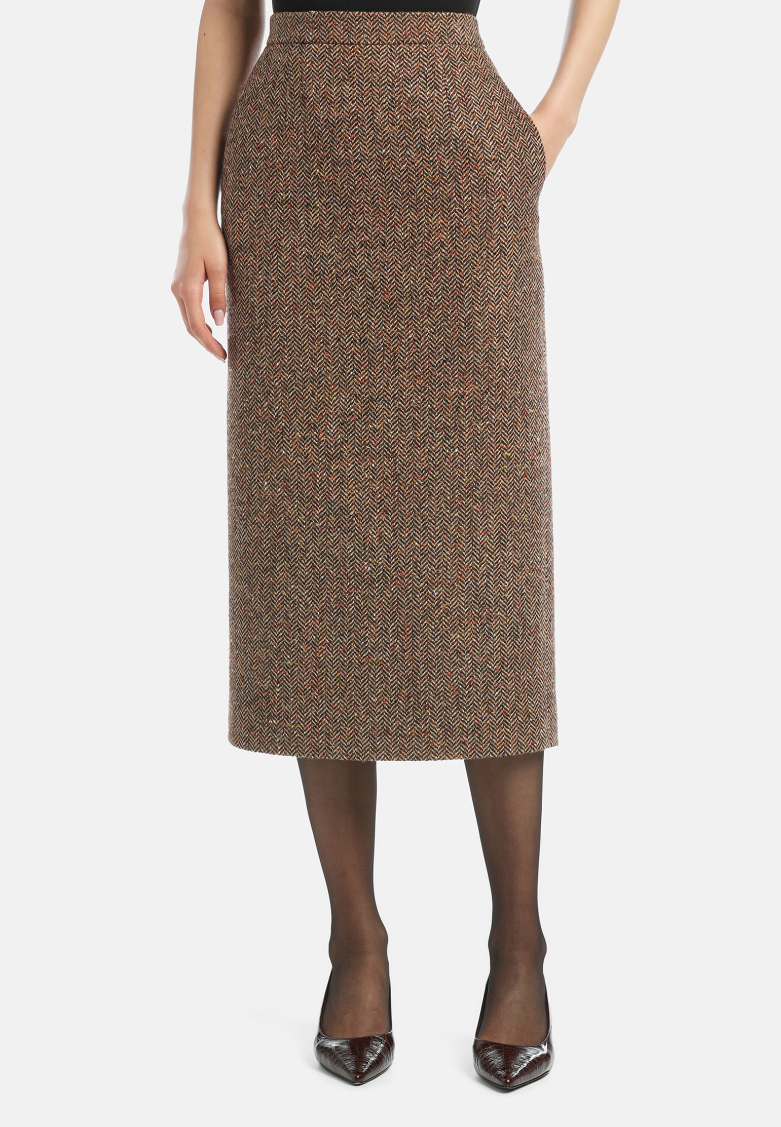 

Юбка LUISA SPAGNOLI, Коричневый, Коричневый