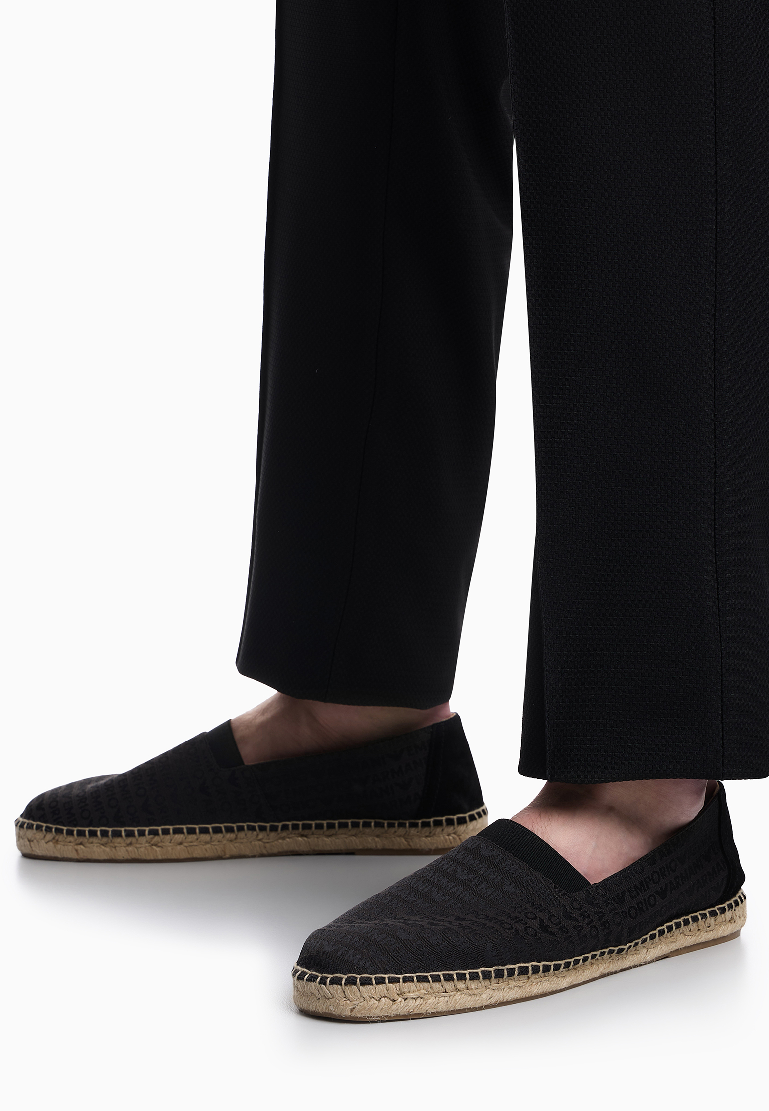 

Эспадрильи EMPORIO ARMANI, Черный, Черный