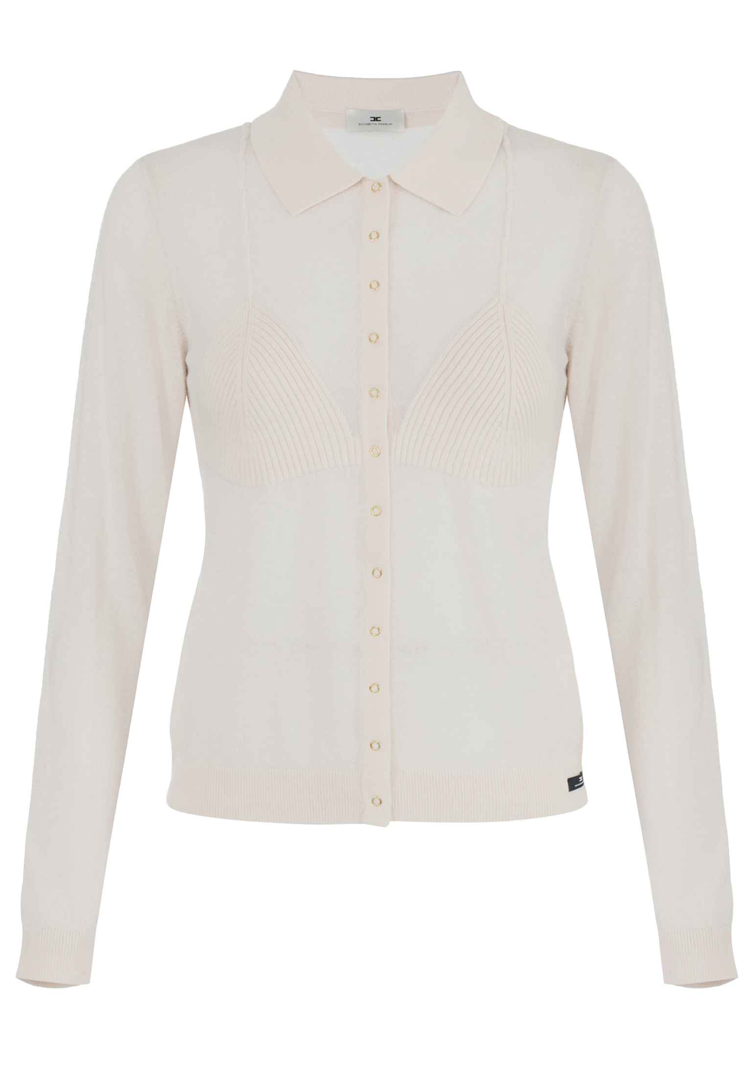 

Кардиган ELISABETTA FRANCHI, Белый, Белый