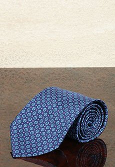 Разноцветный шелковый галстук STEFANO RICCI