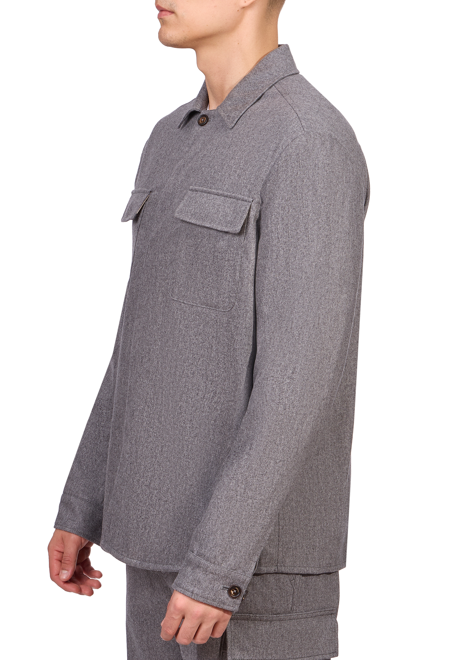 

Рубашка ELEVENTY, Серый, Серый