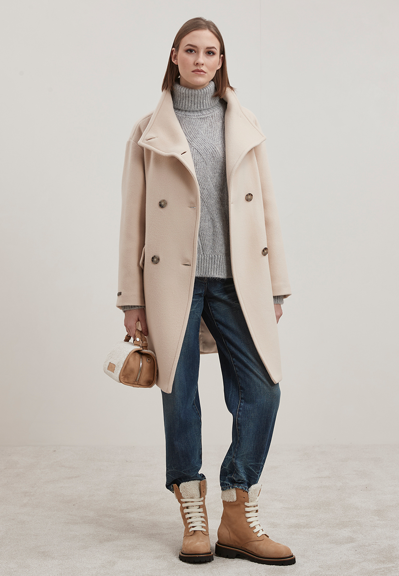 

Свитер PESERICO, Серый, Серый