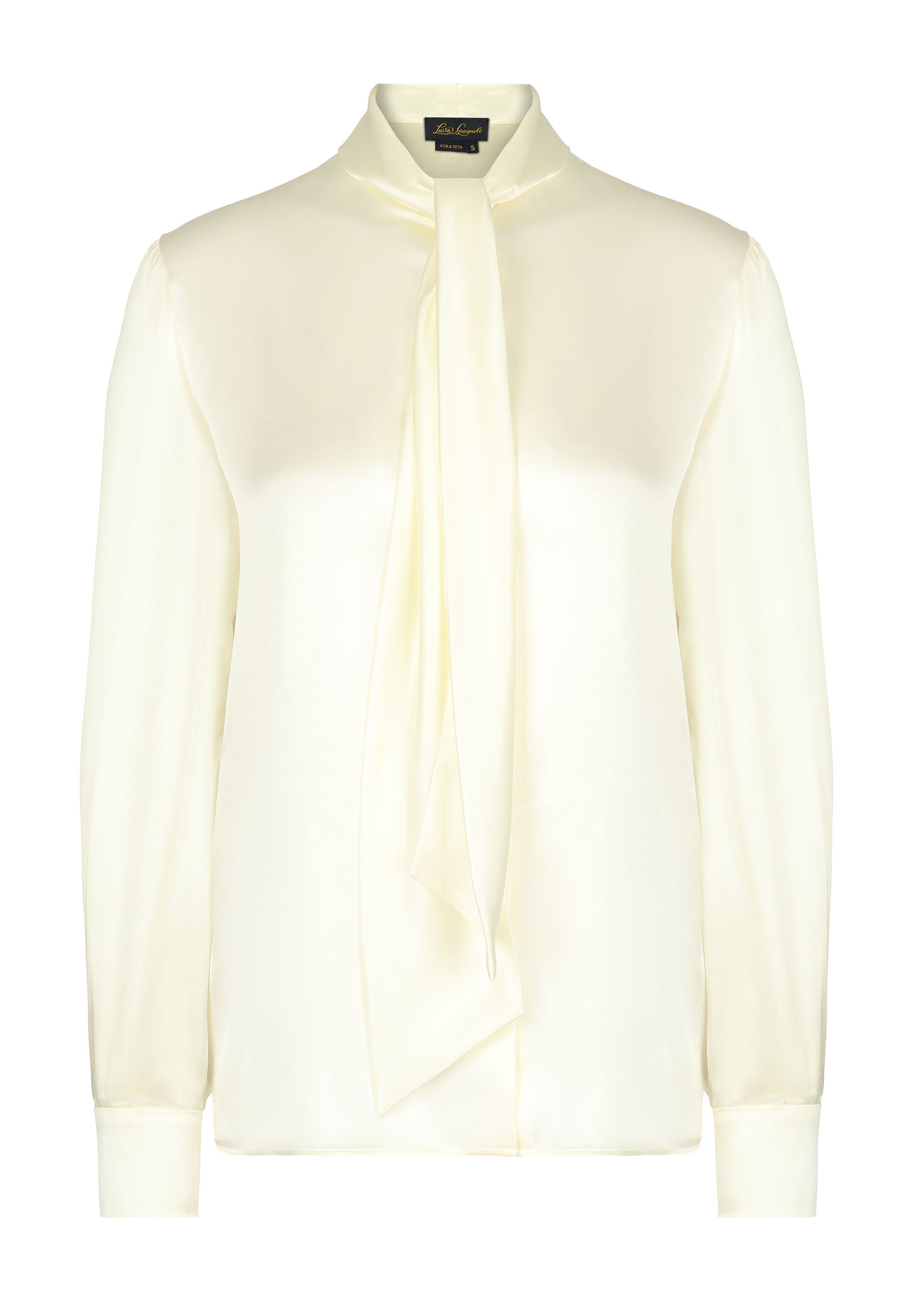 Блуза LUISA SPAGNOLI Бежевый, размер L 166040 - фото 1