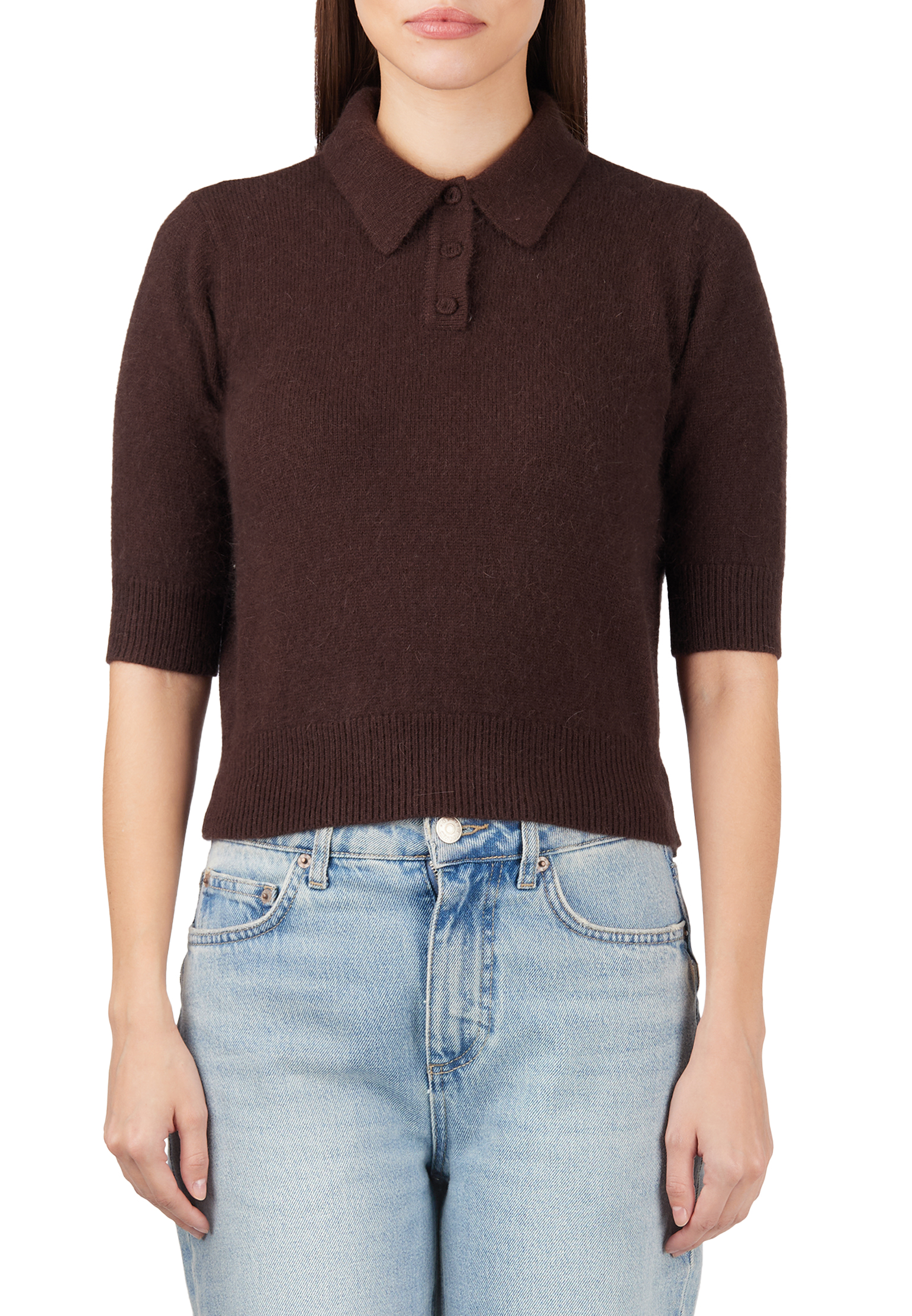 

Джемпер TWINSET Milano, Коричневый, Коричневый