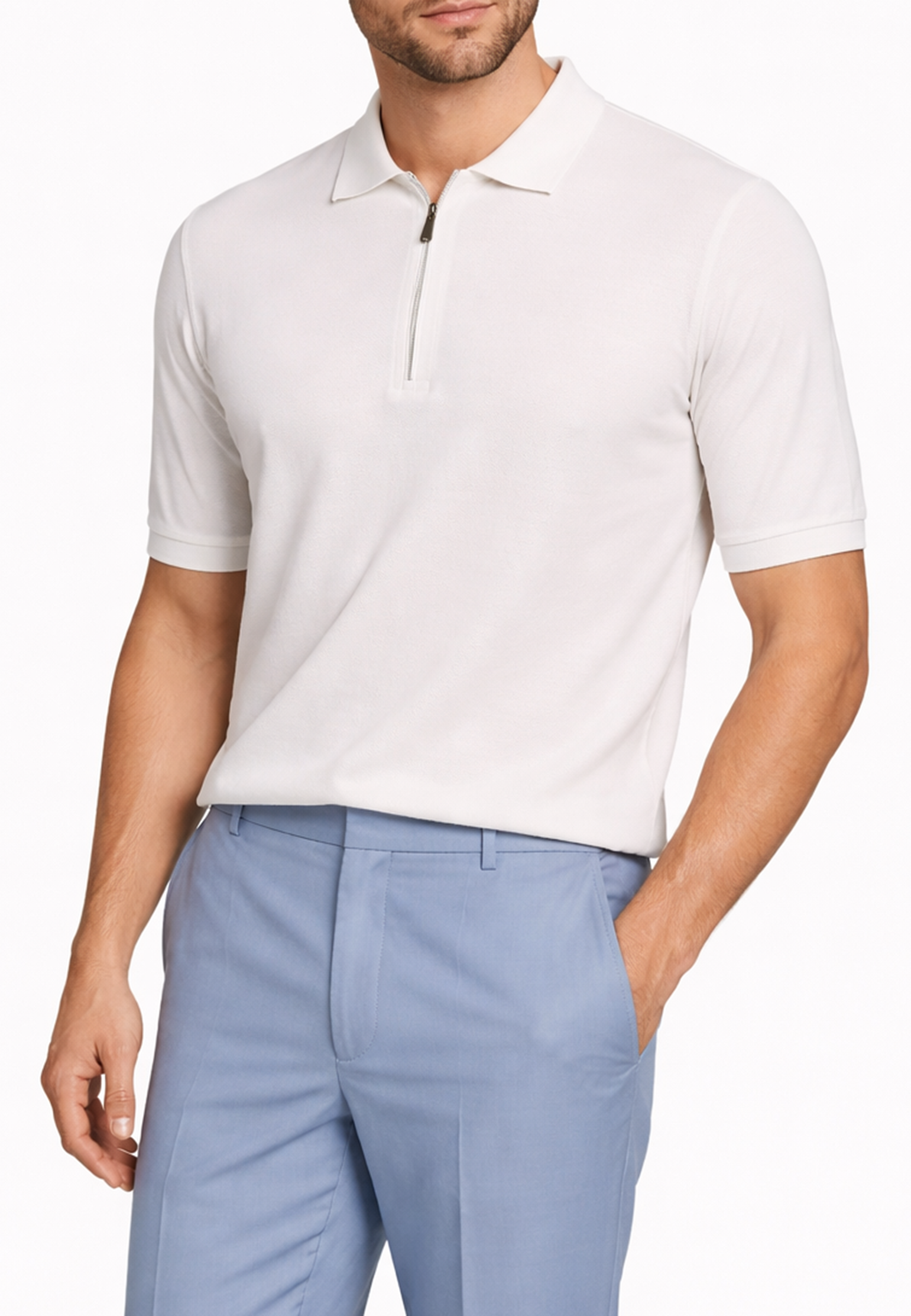 

Поло STEFANO RICCI, Белый, Белый